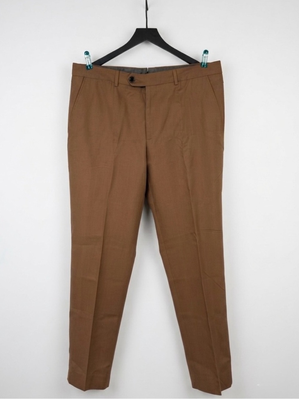 NWT Todd Snyder Cotton Sutton Suit Pant Umber Brown 36x32